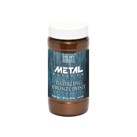 Modern Masters Modern Masters Metal Effects Bronze Water-Based Oxidizing Paint 16 oz ME39616